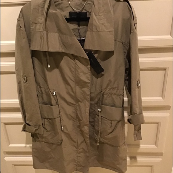 🌷BCBG MAXAZRIA RAIN JACKET SIZE MEDIUM NWT - Picture 3 of 7